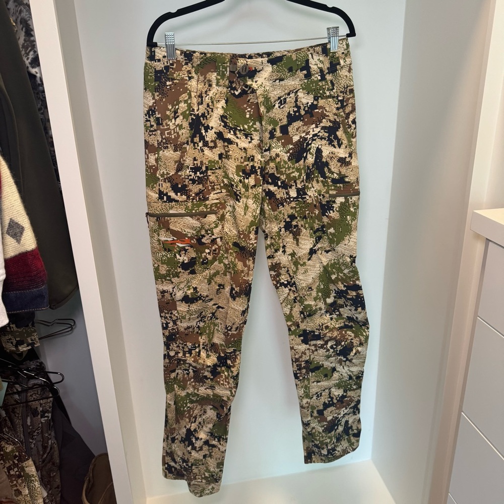 Mens Sitka Ascent Pant Optifade Subalpine 34T #1
